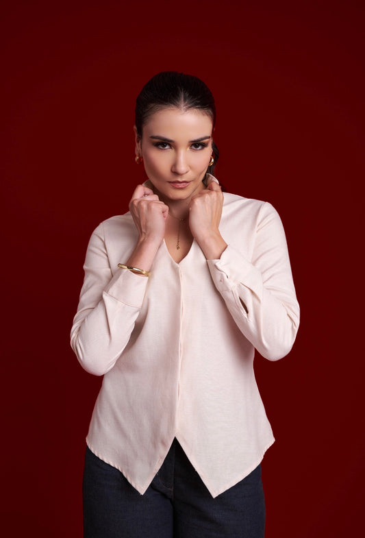Blusa cuello cisne #20