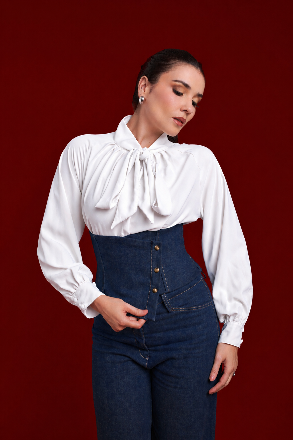 Cinturilla Denim Asimetrica 27