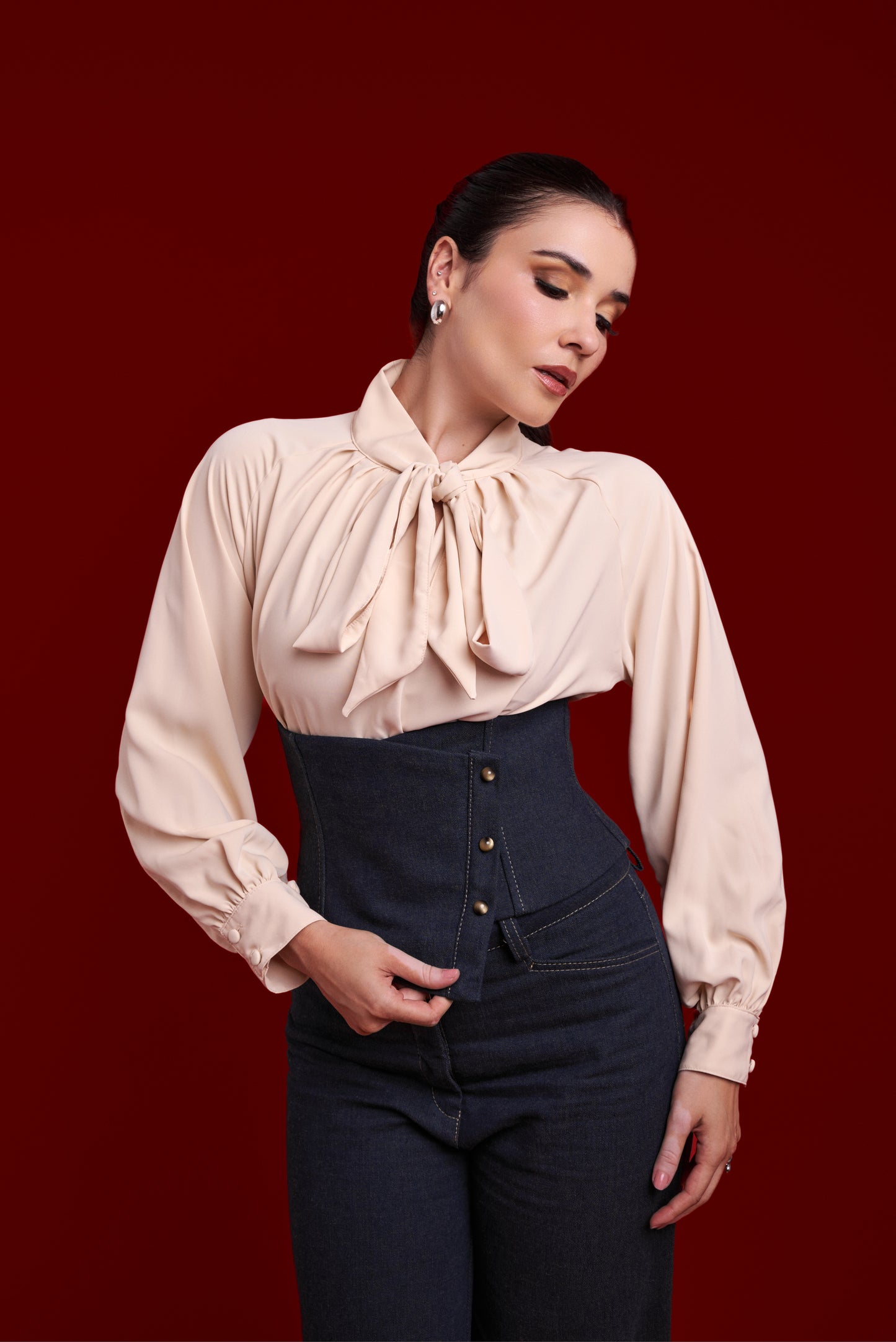 Cinturilla Denim Asimetrica 27