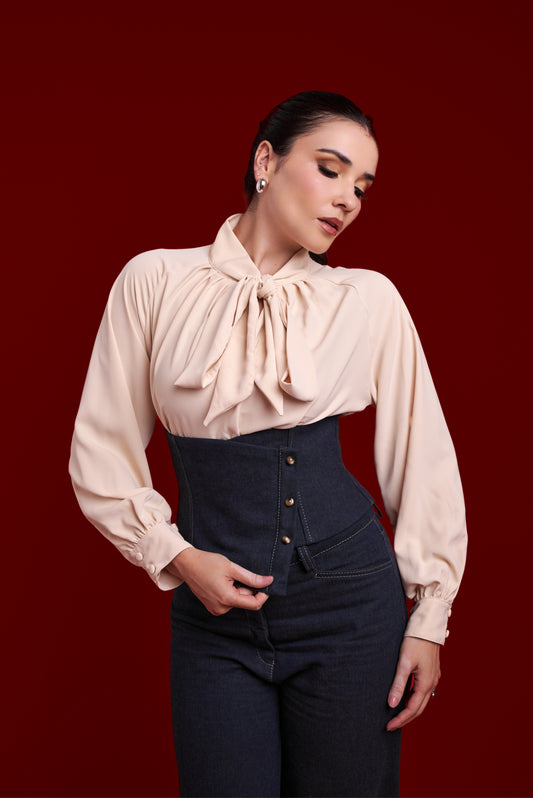 Cinturilla Denim Asimetrica 27