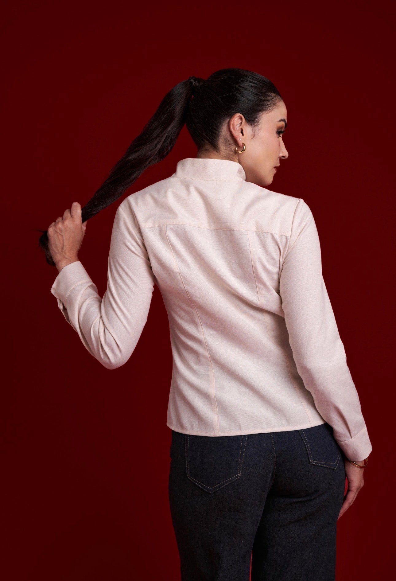 Blusa cuello cisne #20