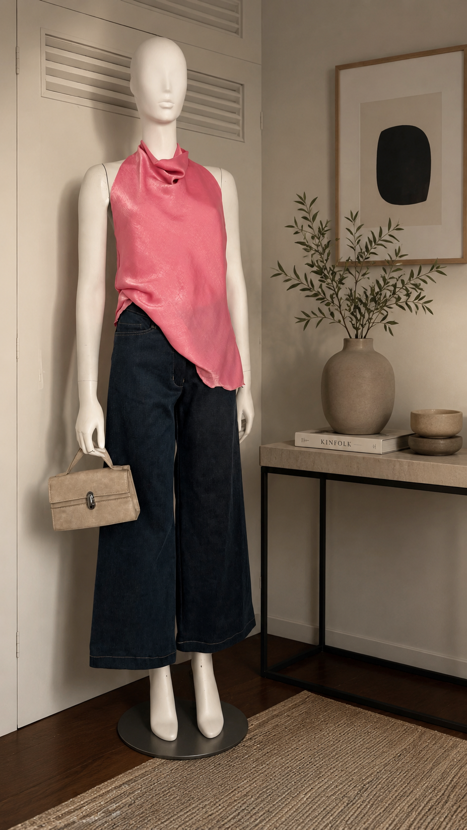 Pantalon Denim Wide Leg 19