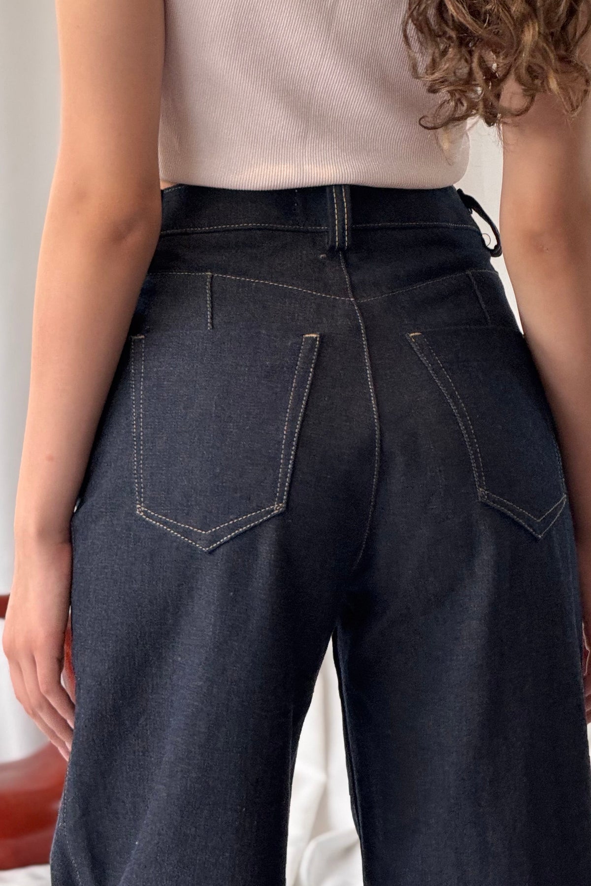 Pantalon Denim Wide Leg 19
