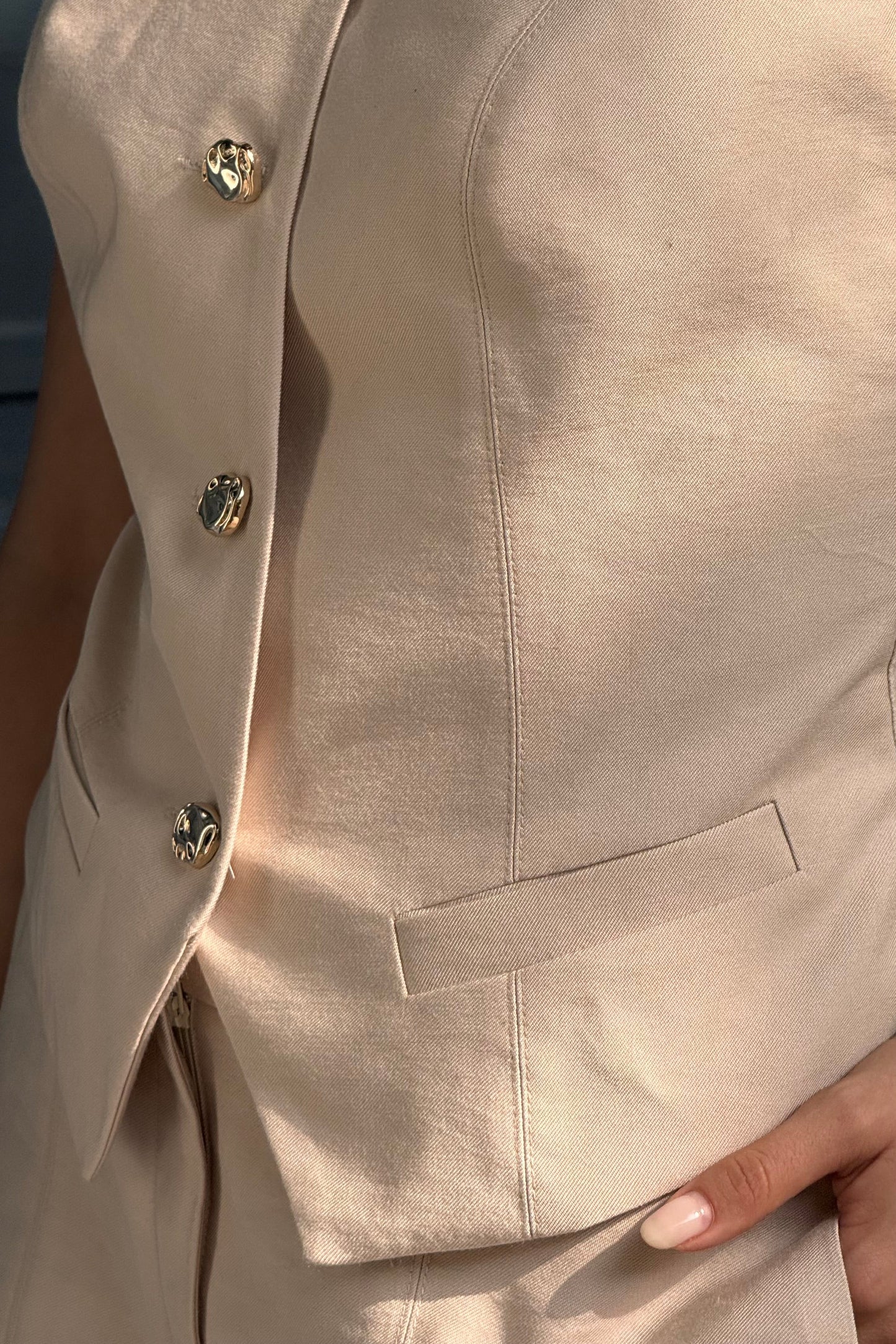 Chaleco cuello halter N 25