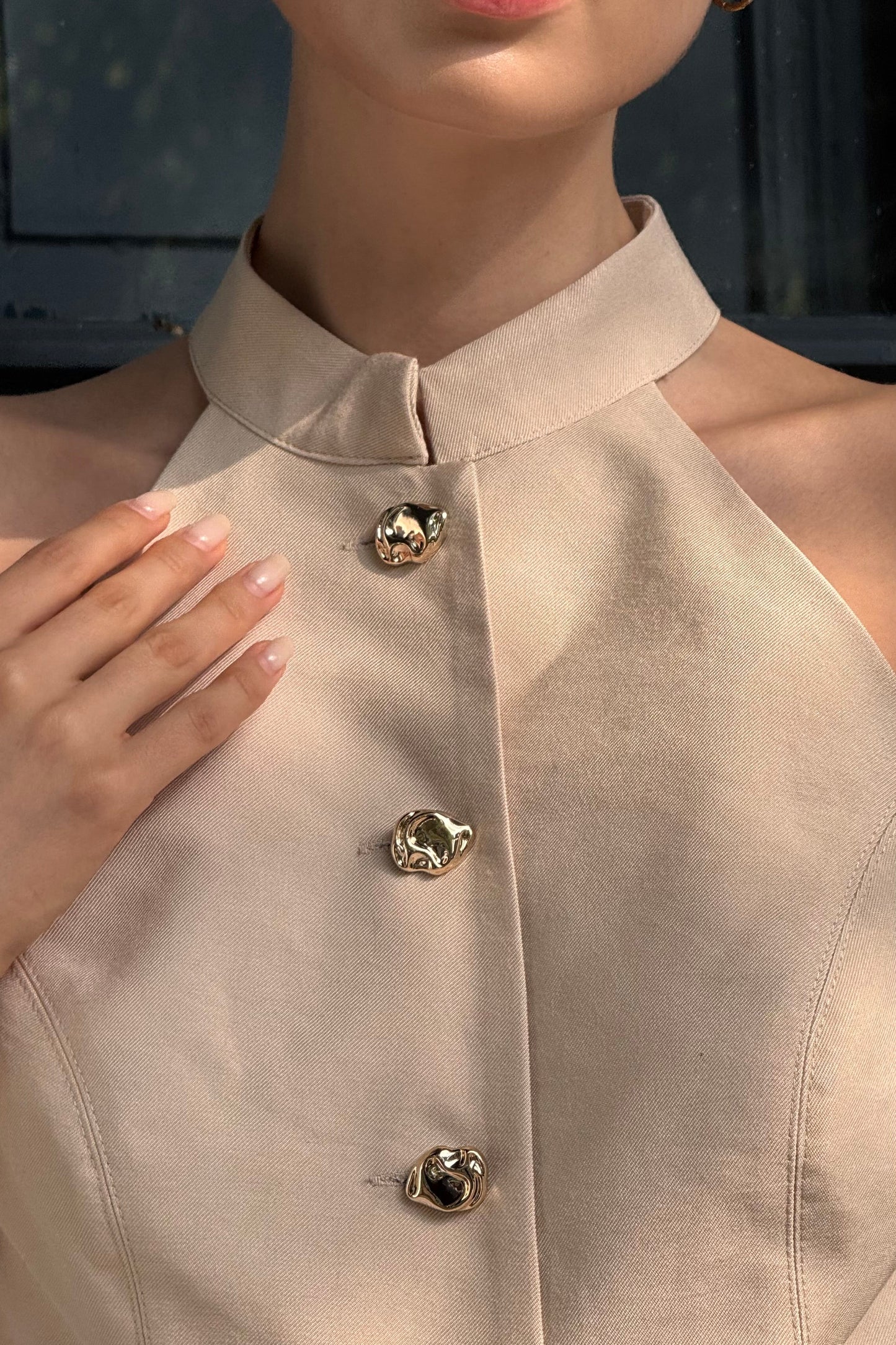 Chaleco cuello halter N 25