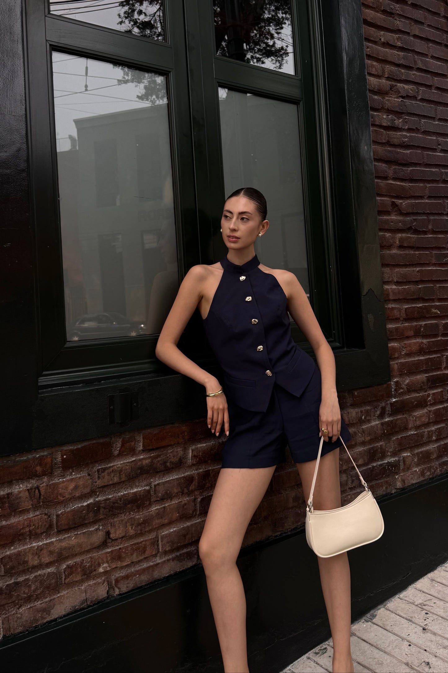 Chaleco cuello halter N 25