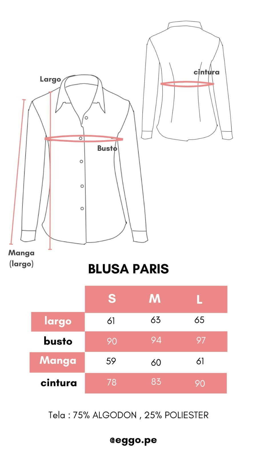 Camisa Paris