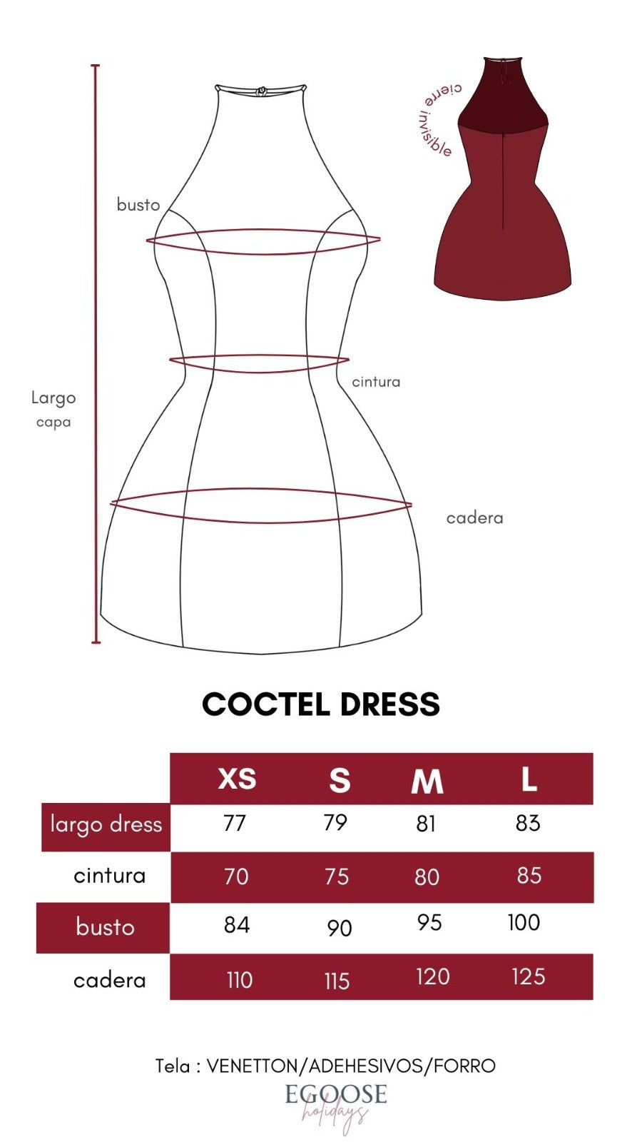 Vestido Coctel